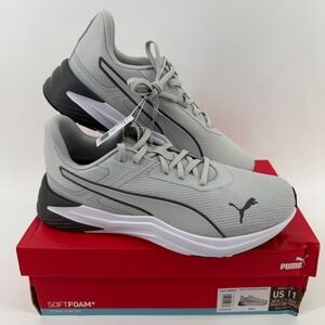 Puma Men's Disperse Sneaker Gray Softfoam Athletic Shoes Size US 11